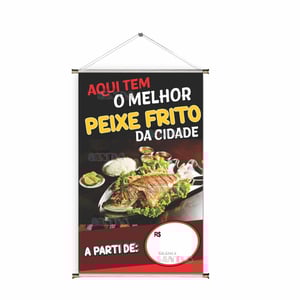 Banner prontos modelos variados tema: Porções