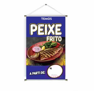 Banner prontos modelos variados tema: Porções