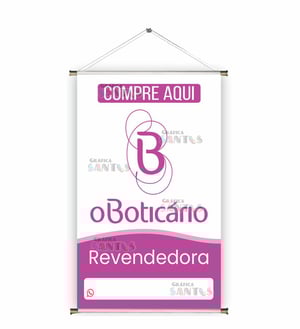 Banner prontos modelos variados tema: Revendedor Cosméticos