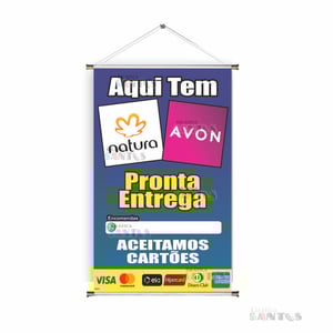Banner prontos modelos variados tema: Revendedor de produtos de beleza