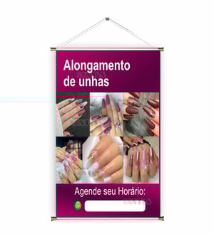 Banner prontos modelos variados tema: Manicure