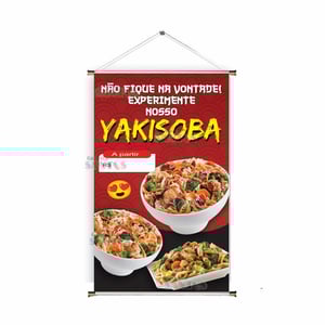 Banner prontos modelos variados tema: Yakisoba