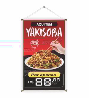 Banner prontos modelos variados tema: Yakisoba
