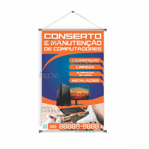 Banner prontos modelos variados tema: Tec. Informática