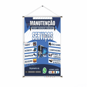 Banner prontos modelos variados tema: Tec. Informática