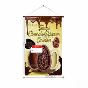 Banner prontos modelos variados tema: Páscoa