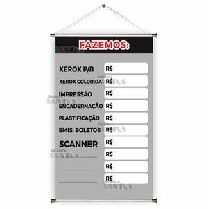 Banner prontos modelos variados tema: Xerox