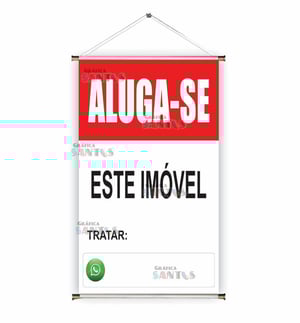 Banner prontos modelos variados tema: Aluga-se Imóvel