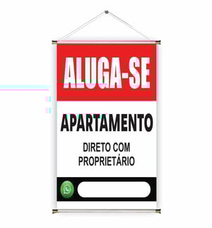 Banner prontos modelos variados tema: Aluga-se Imóvel