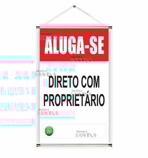 Banner prontos modelos variados tema: Aluga-se Imóvel