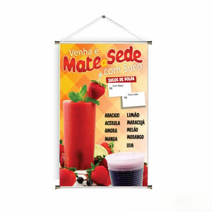 Banner prontos modelos variados tema: Sucos e Vitaminas