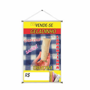 Banner prontos modelos variados tema: Geladinho