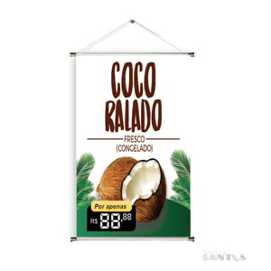 Banner prontos modelos variados tema: Coco Ralado