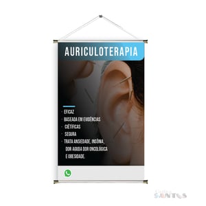 Banner prontos modelos variados tema: Auriculoterapia