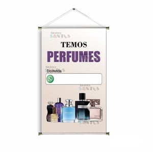 Banner prontos modelos variados tema: Perfume