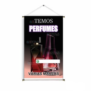 Banner prontos modelos variados tema: Perfume