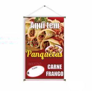 Banner prontos modelos variados tema: Panqueca