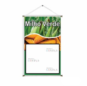 Banner prontos modelos variados tema: Milho Verde