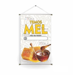 Banner prontos modelos variados tema: Mel