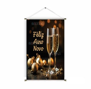 Banner prontos modelos variados tema: Ano Novo