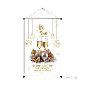 Banner prontos modelos variados tema: Ano Novo