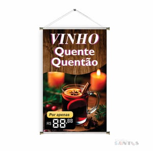 Banner prontos modelos variados tema: Vinho e quentão