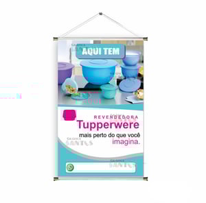 Banner prontos modelos variados tema: Tuperware
