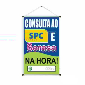 Banner prontos modelos variados tema: Consulta SPC Serasa