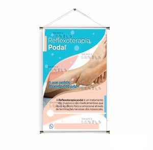 Banner prontos modelos variados tema: Reflexologia