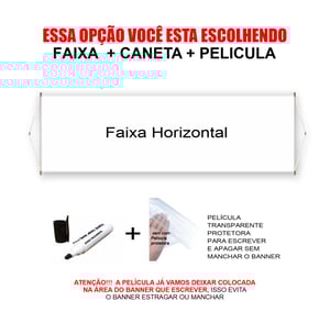 Faixa pronta Horizontal tema: Recarga de Celular