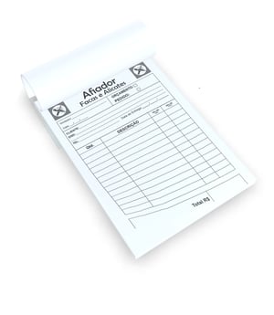 bloco de nota pronto tema AFIADOR - 50fls      