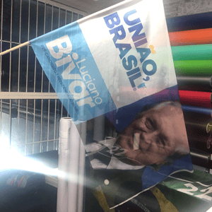 Bandeira Campanha Tubo PVC  22mm
