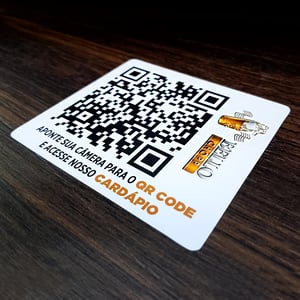 Cardápio QR code
