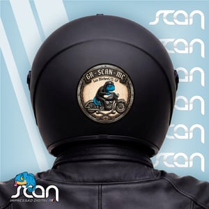 Adesivo Motoclube Vinil 10x10   Meio corte e corte total 