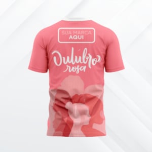 CAMISETA OUTUBRO ROSA