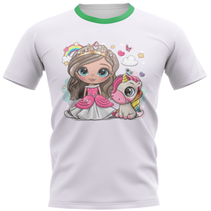 CAMISETA HELANCA FEMININA INFANTIL