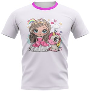 CAMISETA HELANCA FEMININA INFANTIL