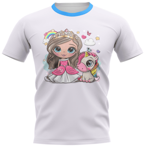 CAMISETA HELANCA FEMININA INFANTIL