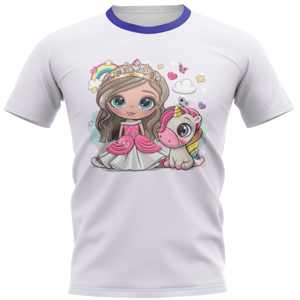 CAMISETA HELANCA FEMININA INFANTIL