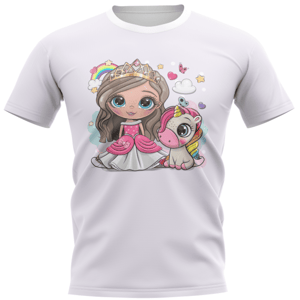 CAMISETA HELANCA FEMININA INFANTIL