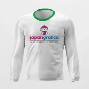 Camiseta Manga Longa Helanca
