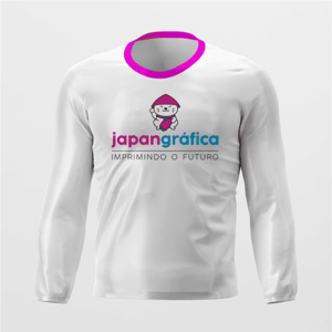Camiseta Manga Longa Helanca