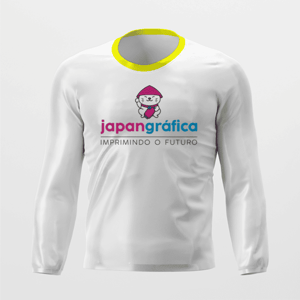 Camiseta Manga Longa Helanca