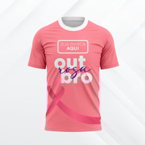 CAMISETA OUTUBRO ROSA