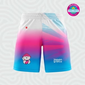 BERMUDA CONFORT DRY-FIT COM ELASTANO TECIDO EXCLUSIVO JAPAN IMPRESSÃO ULTRA-HD EPSON 97% POLIÉSTER / 3% ELASTANO COM ELÁSTICO E CORDÃO FRETE GRÁTIS NAS COMPRAS ACIMA DE 100,00, CONSULTE AS REGIÕES.