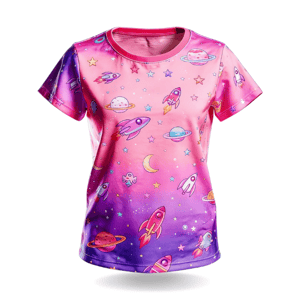 CAMISETA UV50+ FEMININA INFANTIL MALHA ACTIVE PROTEÇÃO SOLAR UV50+ PERSONALIZADA FEMININA INFANTIL 4X0 COR ULTRA-HD EPSON 92,5% POLIÉSTER | 7,5% ELASTANO IMPRESSÃO TOTAL 🚚 FRETE E ARTE GRÁTIS PARA O ESTADO DE SÃO PAULO!