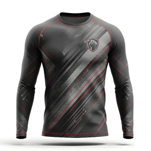 Camiseta Manga Longa Térmica THERMO DRY EXCLUSIVE PERSONALIZADA UNISEX MANGA LONGA 4X0 COR ULTRA-HD EPSON 92,7% POLIÉSTER E 7,5% ELASTANO IMPRESSÃO TOTAL - TINTA ORIGINAL MADE IN JAPAN 🚚 FRETE E ARTE GRÁTIS PARA O ESTADO DE SÃO PAULO!