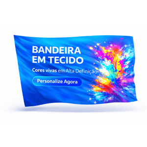 Bandeira Personalizada Alta Qualidade TECIDO OXFORD HD ÚNICA-FACE 4x0 COR   🚚 FRETE E ARTE GRÁTIS PARA O ESTADO DE SÃO PAULO!