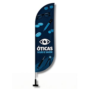 Wind Banner de Parede para Empresas (P) TECIDO TECNOSPORT 100% SINTÉTICO 1.85M X 0.65M DUPLA-FACE | IMPRESSÃO ULTRA-HD EPSON ESTRUTURA DE ALUMÍNIO DESMONTÁVEL FACA | PENA | VELA | ÂNGULO / SUPORTE DE AÇO 🚚 FRETE E ARTE GRÁTIS PARA O ESTADO DE SÃO PAULO!