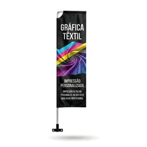 Wind Banner Full de Parede para Marketing Visual (G) TECIDO TECNOSPORT 100% SINTÉTICO 2.70m x 0.65m DUPLA-FACE | IMPRESSÃO ULTRA-HD EPSON ESTRUTURA DE ALUMÍNIO DESMONTÁVEL FACA | PENA | VELA | ÂNGULO / SUPORTE DE AÇO 🚚 FRETE E ARTE GRÁTIS PARA O ESTADO DE SÃO PAULO!